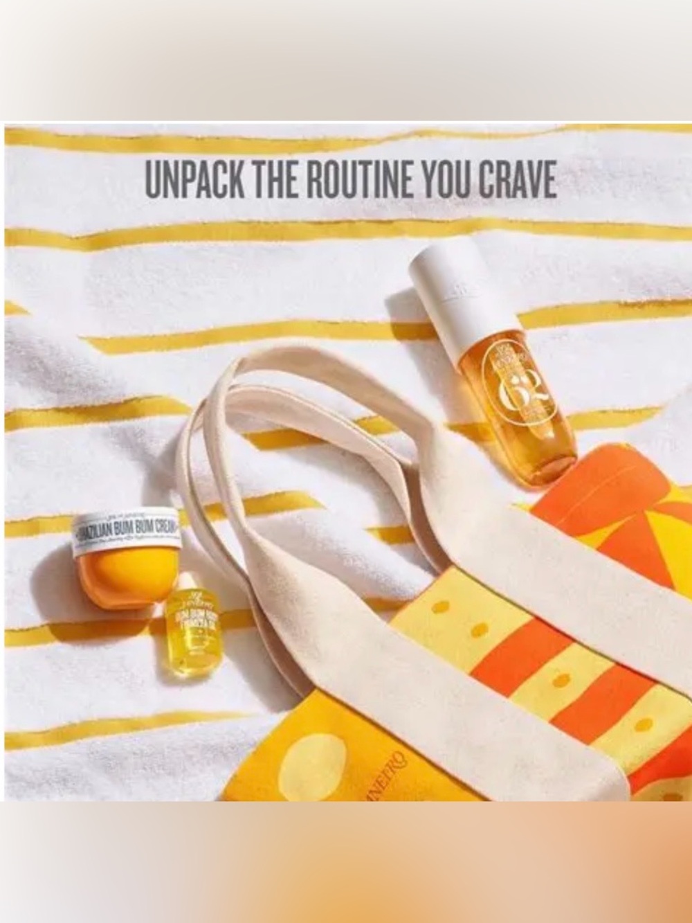 Sol de Janeiro ☀️ Limited Edition ☀️ SOL Tote & Body Essentials Set